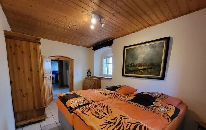Classic Apart Daire, Özel Banyo (Fewo Fachwerkhaus Maxen)