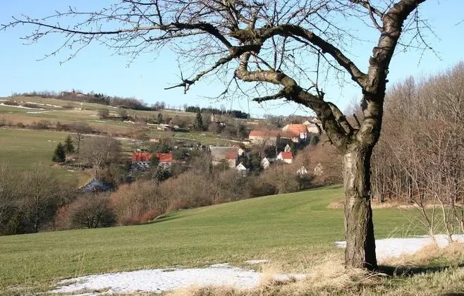 Classic Apart Daire, Özel Banyo (Fewo Fachwerkhaus Maxen)