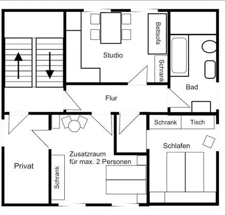 City Apart Daire, 2 Yatak Odası, Avlu Manzaralı