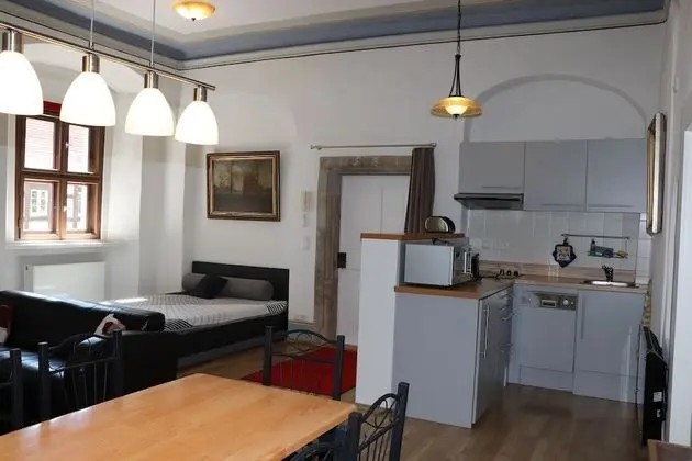 Apart Daire, Özel Banyo, Bahçe Manzaralı (Fewo Pfarrhaus Maxen)
