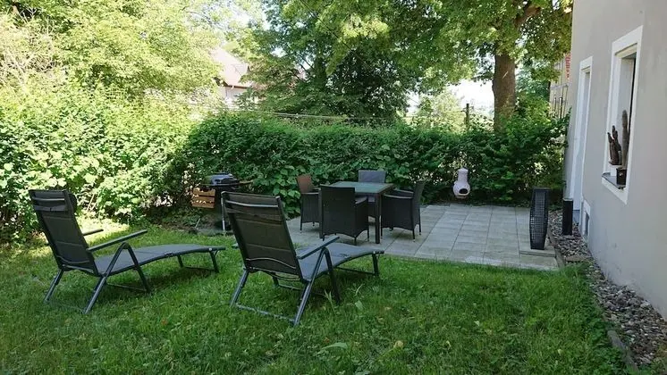 Apart Daire, Özel Banyo, Bahçe Manzaralı (Fewo Pfarrhaus Maxen)