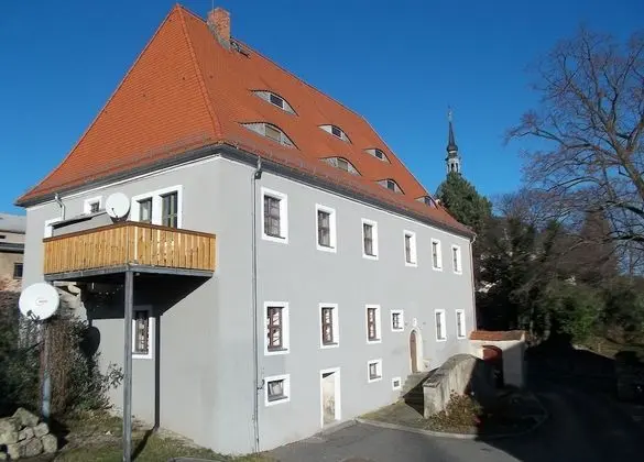 Apart Daire, Özel Banyo, Bahçe Manzaralı (Fewo Pfarrhaus Maxen)
