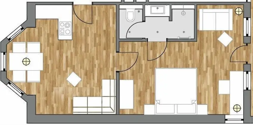 Apart Daire, Bahçe Manzaralı (incl. EUR 20 Cleaning fee)