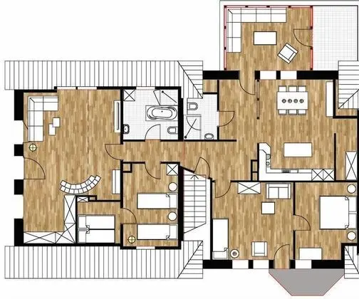 Superior Apart Daire (incl. EUR 80 Cleaning fee)