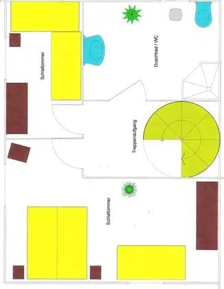 Superior Apart Daire, Özel Banyo, Bahçe Manzaralı (Typ C)