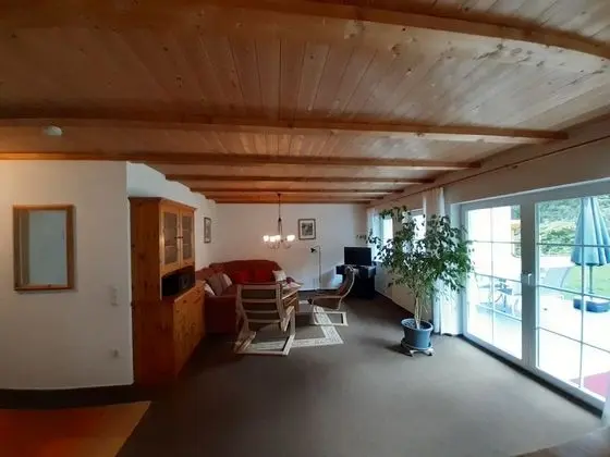 Superior Apart Daire, Özel Banyo, Bahçe Manzaralı (Typ D Terrasse)