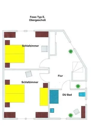 Superior Apart Daire, Özel Banyo, Şehir Manzaralı (Typ E - Dachterrasse)