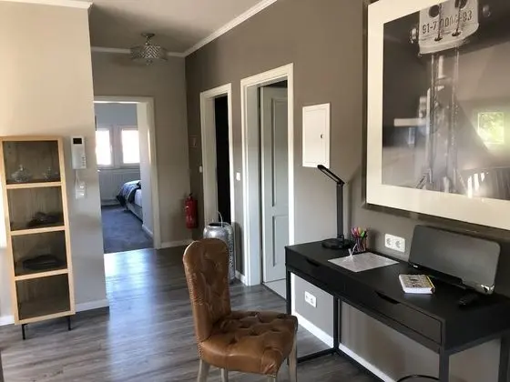 Deluxe Apart Daire, Özel Banyo, Nehir Manzaralı (Elbtalblick)