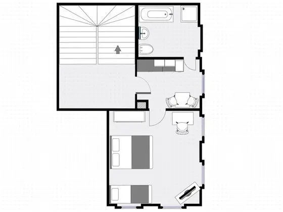 Deluxe Apart Daire, Özel Banyo, Bahçe Manzaralı
