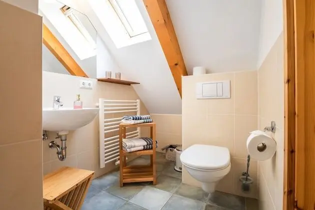 Stüdyo, Özel Banyo, Üzüm Asması Manzaralı (Nr. 2)