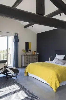 Tek Büyük Yataklı Oda, Banyolu/Duşlu, Bahçe Manzaralı (Pétanque )