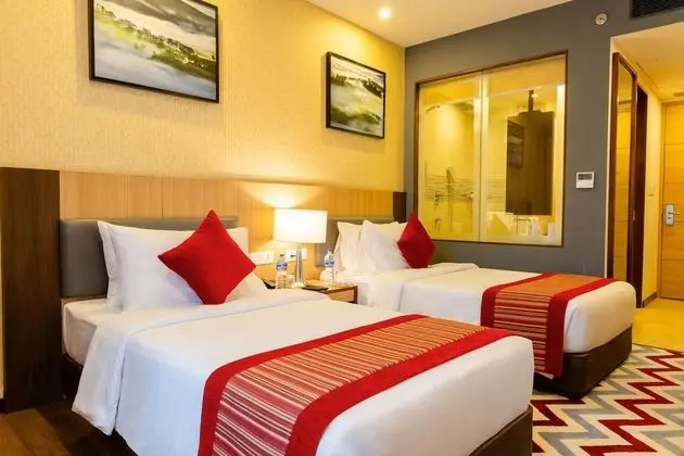 Winter Green Twin Room