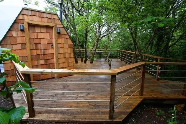 Luxury Ağaç Ev, Banyolu/Duşlu (Treehouse Dome)