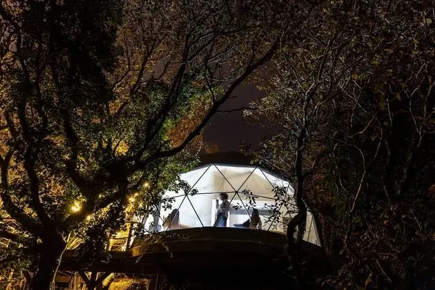 Luxury Ağaç Ev, Banyolu/Duşlu (Treehouse Dome)