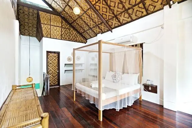 Villa, 1 Büyük (Queen) Boy Yatak ve Çekyat, Sigara İçilmez, Bahçe Manzaralı (Amakan 2)