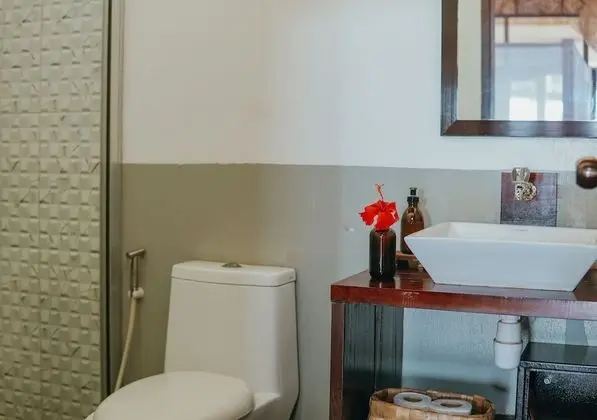 Villa, 1 Büyük (Queen) Boy Yatak ve Çekyat, Sigara İçilmez, Bahçe Manzaralı (Amakan 2)