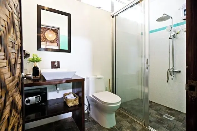 Villa, 1 Büyük (Queen) Boy Yatak ve Çekyat, Sigara İçilmez, Bahçe Manzaralı (Amakan 2)