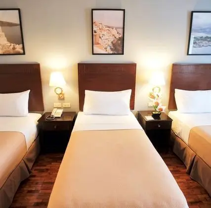 Deluxe Üç Kişilik Oda, 3 Tek Kişilik Yatak