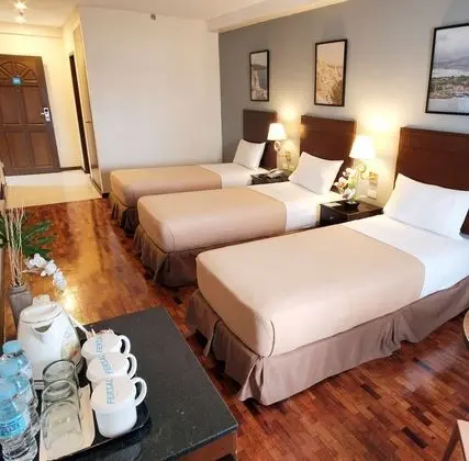 Deluxe Üç Kişilik Oda, 3 Tek Kişilik Yatak