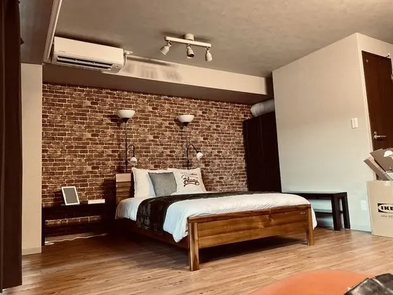 Premier Stüdyo, 1 Çift Kişilik Yatak, Sigara İçilmez, Buzdolabı ve Mikrodalga (Double Wide, SALOON)