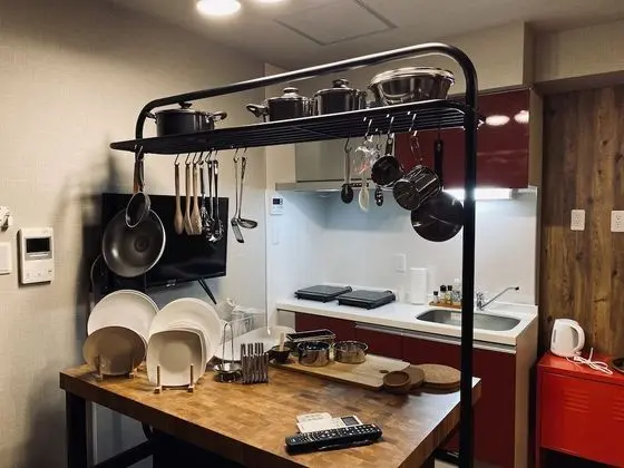Premier Stüdyo, 1 Çift Kişilik Yatak, Sigara İçilmez, Buzdolabı ve Mikrodalga (Double Wide, SALOON)