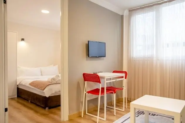 Studio Daire 1+1 Oda, Şehir Manzaralı, Mutfaklı