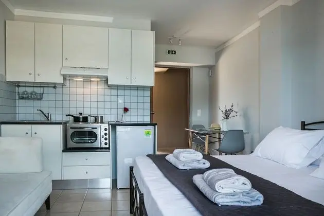 Deluxe Stüdyo, 1 Yatak Odası, Deniz Manzaralı, Denize Bakan (Lux Studio)