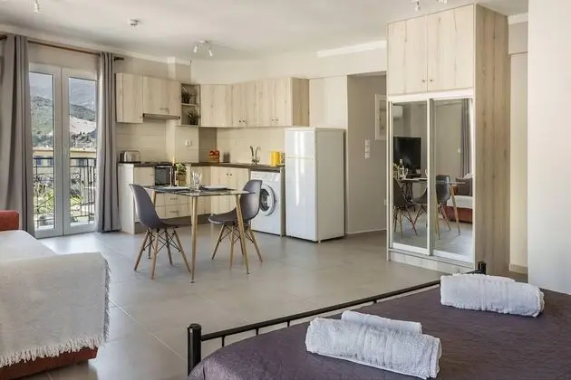 Deluxe Stüdyo, 1 Yatak Odası, Deniz Manzaralı, Denize Bakan (Lux Studio)