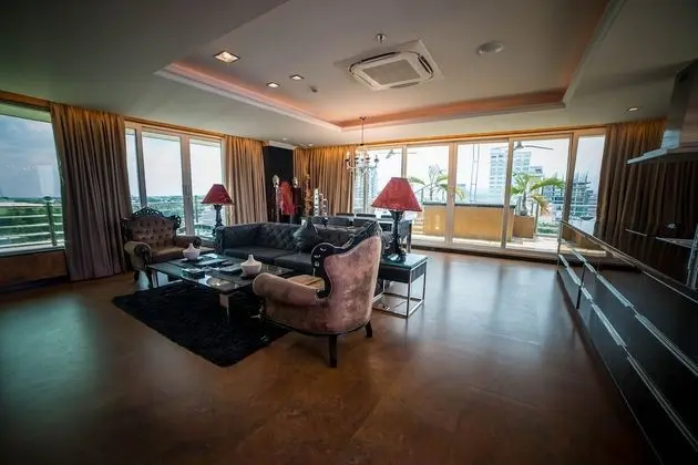 Çatı Katı Süiti (Penthouse), 2 Yatak Odası, Balkon, Şehir Manzaralı