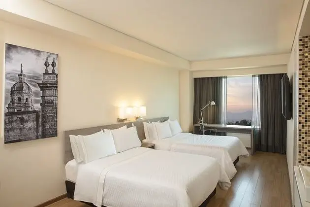 Deluxe Oda, 2 Çift Kişilik Yatak, Şehir Manzaralı