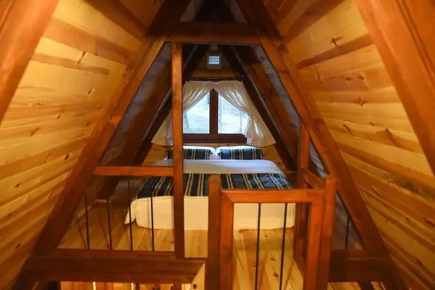 Comfort Ağaç Ev, Balkon, Dağ Manzaralı