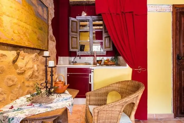 Rotes Apartment
