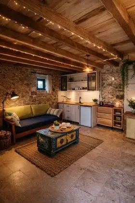 Dubles, Deniz Manzaralı, Balkon veya Teraslı
