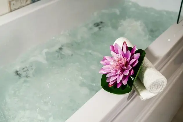 Deluxe Tek Büyük Yataklı Oda, 1 Çift Kişilik Yatak, Sıcak Su Havuzu, Şehir Manzaralı