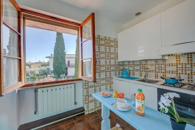 Family Apart Daire, 1 Çift Kişilik Yatak ve Çekyat (Villa Fiorita - Apt 3 - Ortensia)