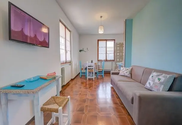 Family Apart Daire, 1 Çift Kişilik Yatak ve Çekyat (Villa Fiorita - Apt 3 - Ortensia)