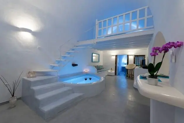 Deluxe Villa, 2 Yatak Odası, Jakuzi (Caldera View)