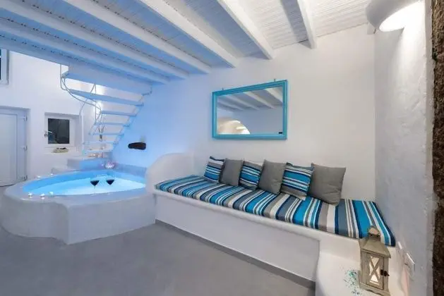 Deluxe Villa, 2 Yatak Odası, Jakuzi (Caldera View)