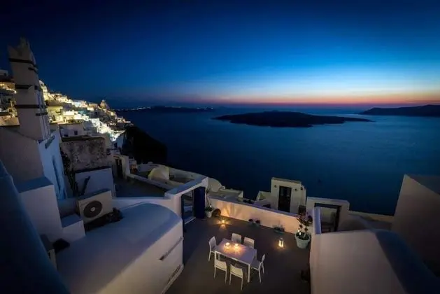 Deluxe Villa, 2 Yatak Odası, Jakuzi (Caldera View)