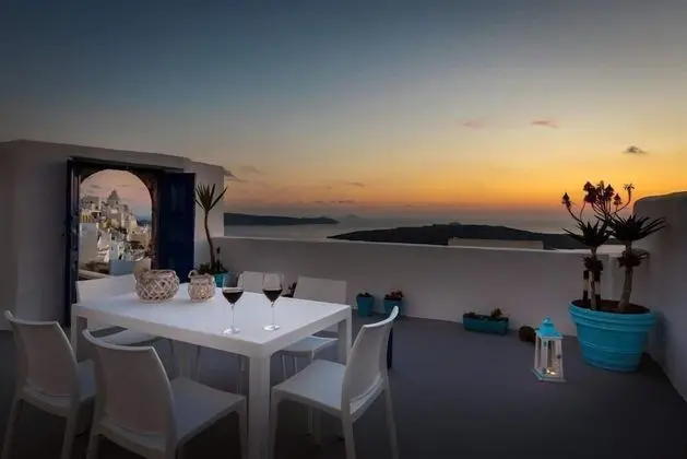 Deluxe Villa, 2 Yatak Odası, Jakuzi (Caldera View)