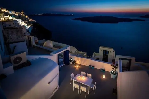 Deluxe Villa, 2 Yatak Odası, Jakuzi (Caldera View)