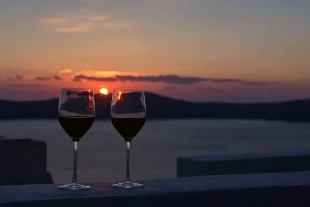 Deluxe Villa, 2 Yatak Odası, Jakuzi (Caldera View)