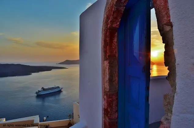 Deluxe Villa, 2 Yatak Odası, Jakuzi (Caldera View)