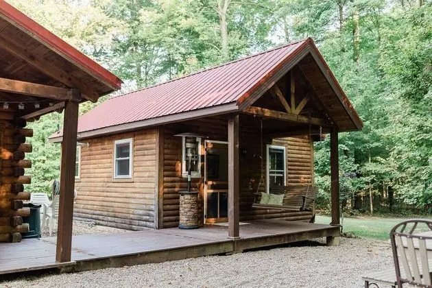 Kulübe (Fire Pit Private Cabins Retreat In Th)