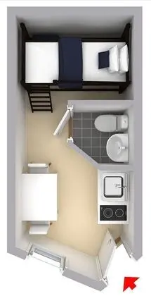 Kulübe (Alnölängan - Shared Shower)