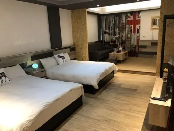 Deluxe Dört Kişilik Oda, Balkon