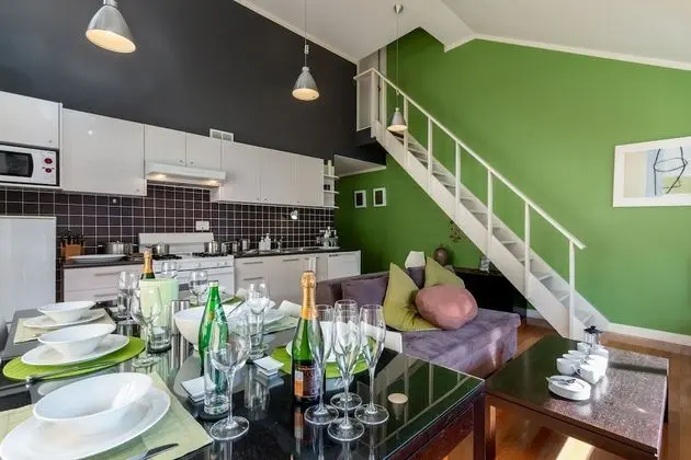 Apart Daire, 3 Yatak Odası (Extra futon for the 7th guest)