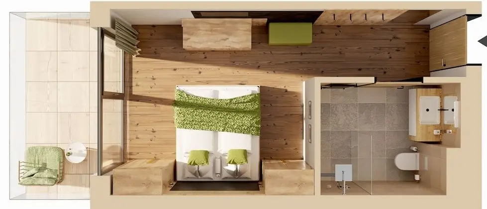 Comfort Tek Büyük Yataklı Oda