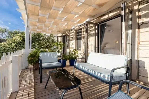 Deluxe Çift Kişilik Oda, Bahçe Manzaralı, Verandalı