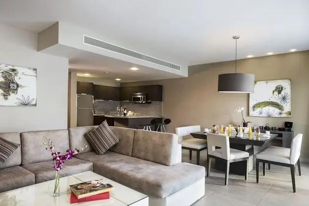 Oda, 1 En Büyük (King) Boy Yatak ve Çekyat, Bahçe Manzaralı (ONE BEDROOM RESORT RESIDENCE)